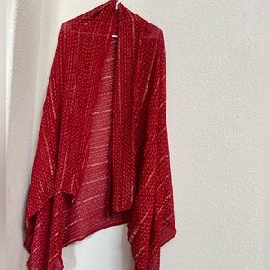 Asian/ Western Multifunctional Red Duppatta stole scarf veil Wrap Parties Decor